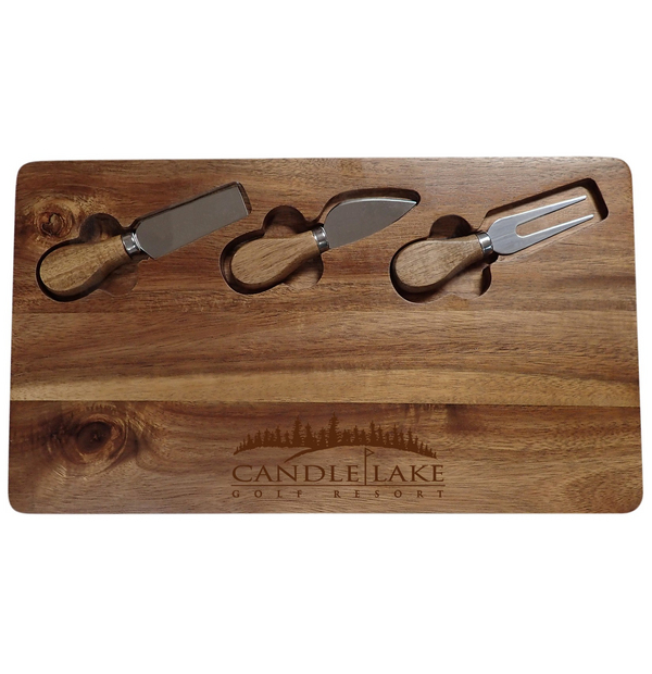 Planche à fromage en bois d'acacia