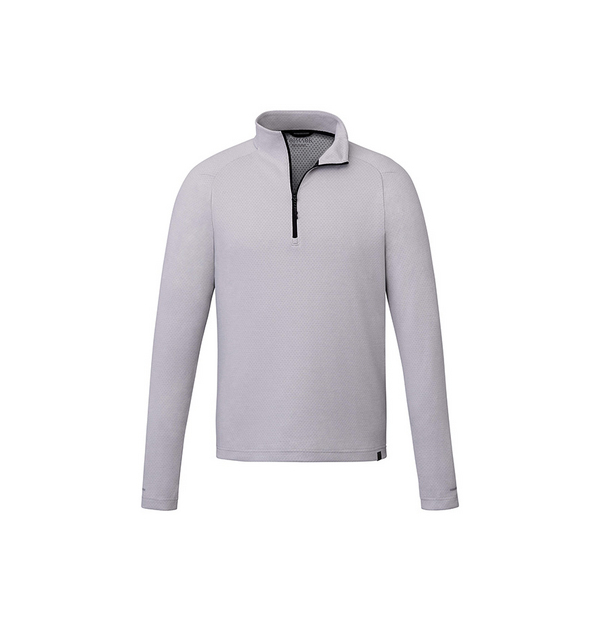 Chandail à demi-glissière en tricot éco