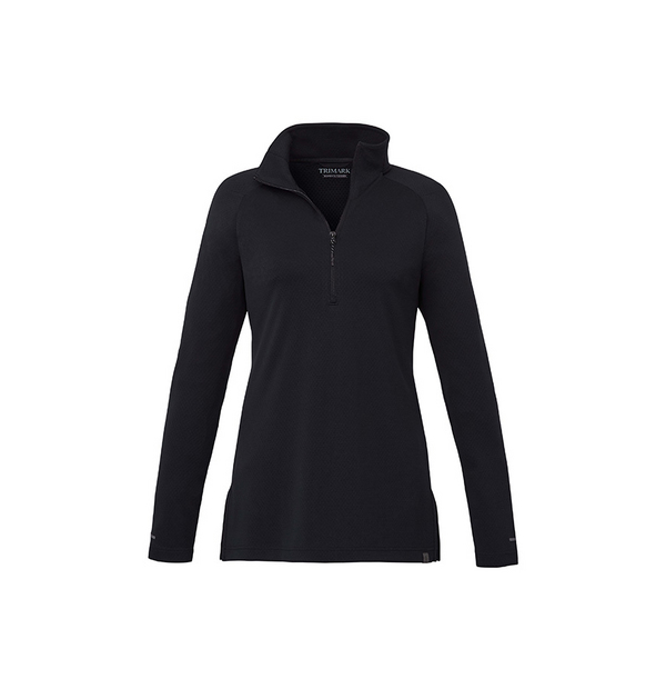 Chandail à demi-glissière en tricot éco