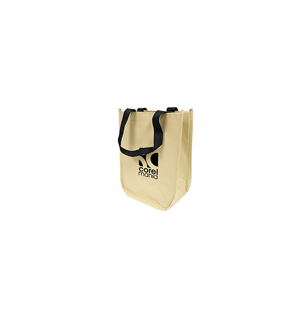 Sac réutilisable en papier kraft laminé éco