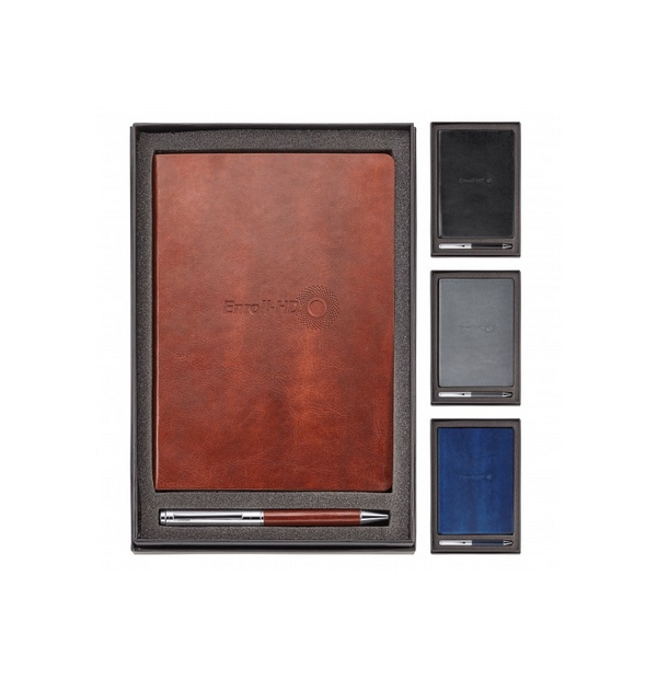 Ensemble-cadeau journal et stylo