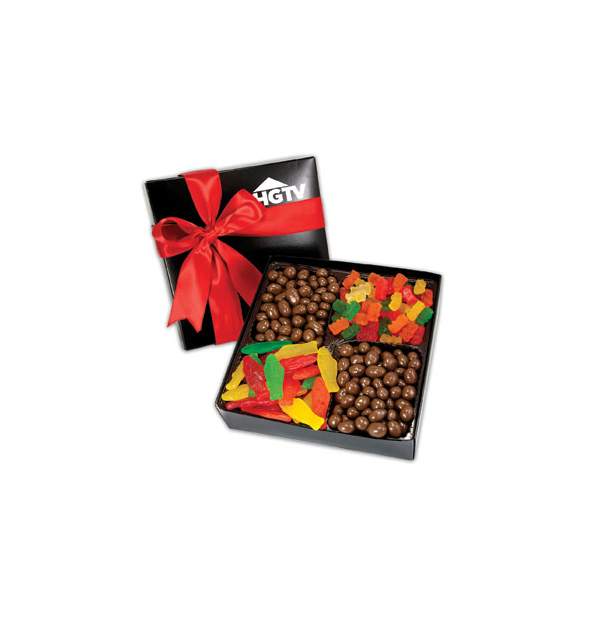 boîte gourmet de bonbon et chocolat