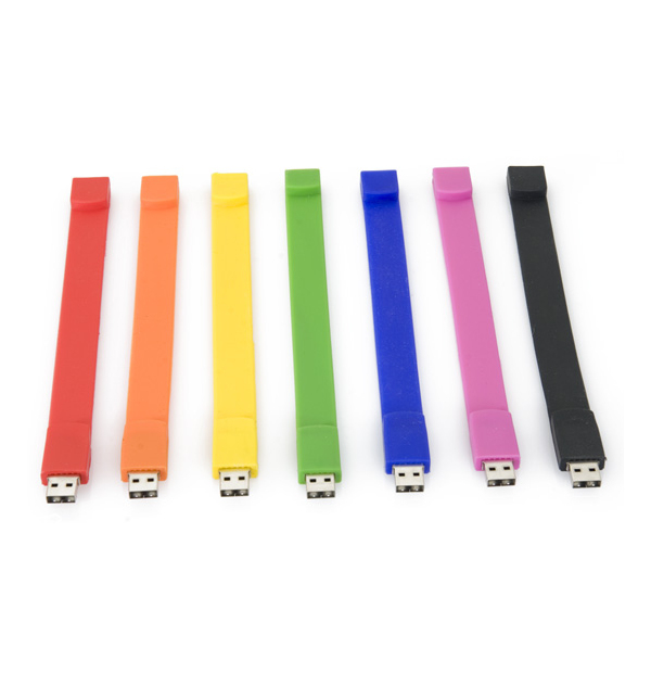 Clé usb - bracelet en silicone