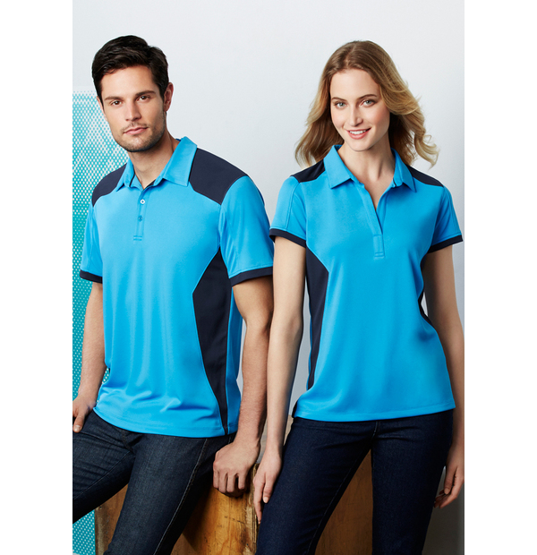 Polo confortable aux couleurs contrastantes