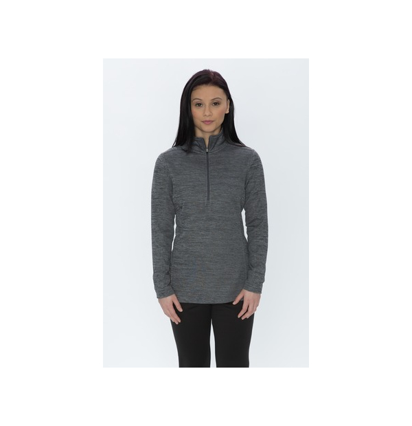 molleton à capuchon à demi-glissière