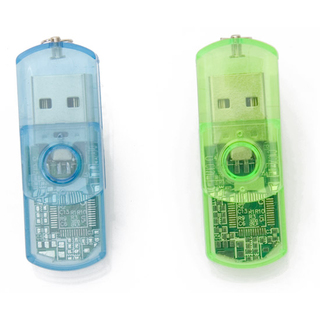 PJL-3347 Clé USB - plastique translucide