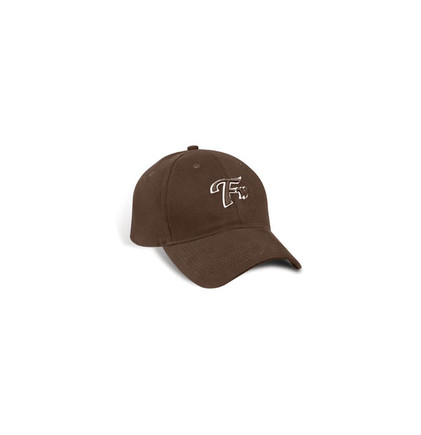casquette en sergé de coton brossé épais