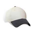 casquette en sergé de coton brossé épais