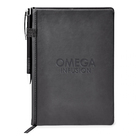 journal couverture en vinyle avec stylo