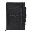journal en vinyle et un stylo à bille assorti