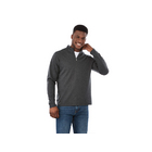 chandail à demi-glissière polyester et laine