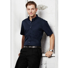 chemise manches courtes infroissable et antitaches