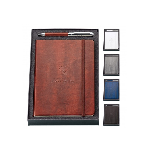 ensemble carnet de notes et stylo