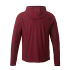 Veste chiné avec à capuchon