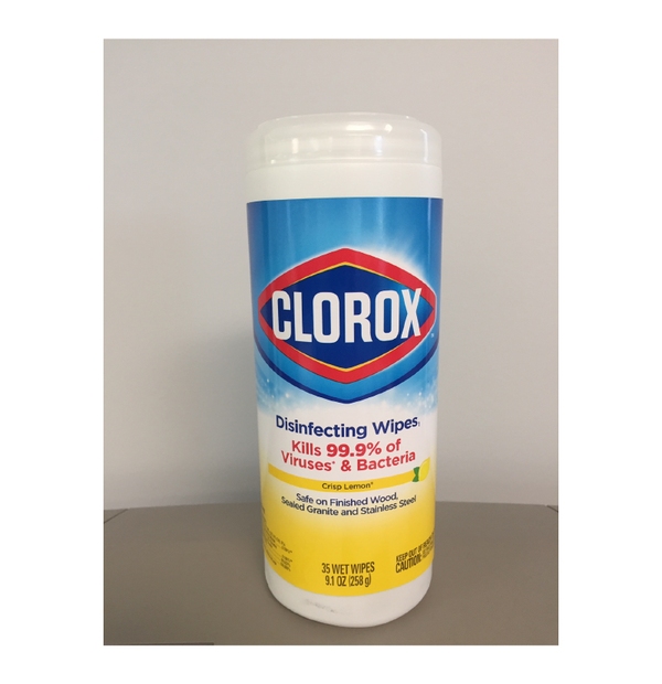 Lingettes désinfectantantes clorox