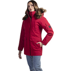 Parka style aviateur isolé 