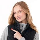 Veste sans manches à panneaux chauffants