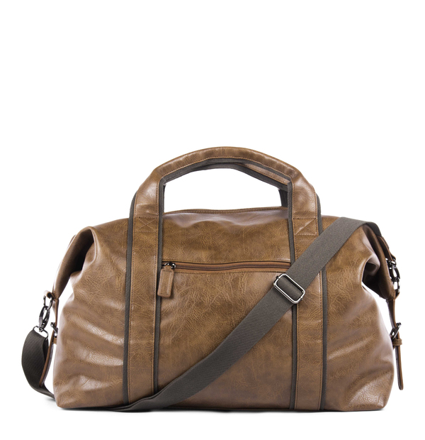 Sac de voyage en cuir végétalien