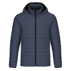 Manteau matelassé chiné