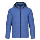 Manteau matelassé chiné