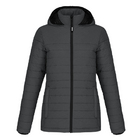 Manteau matelassé chiné