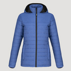 Manteau matelassé chiné