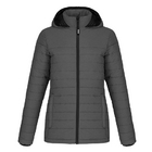 Manteau matelassé chiné