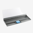 tableau blanc pour bureau avec espace de rangement