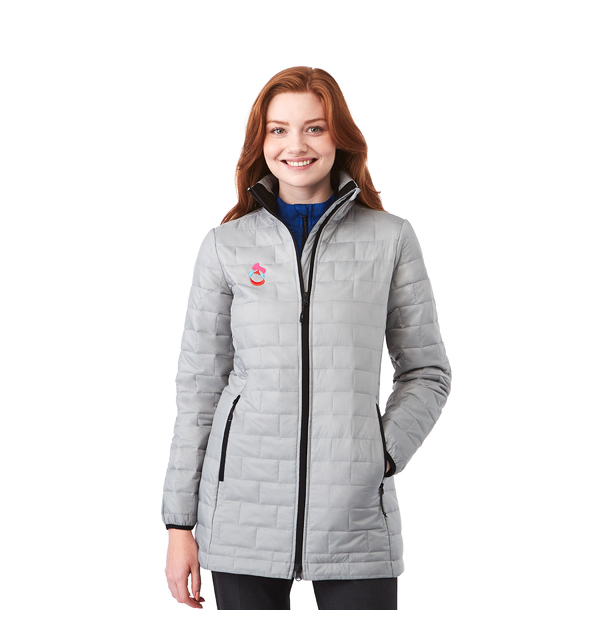Manteau isolé avec sac de rangement