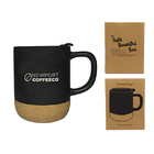 Gobelet en céramique avec base en liège (11 oz)