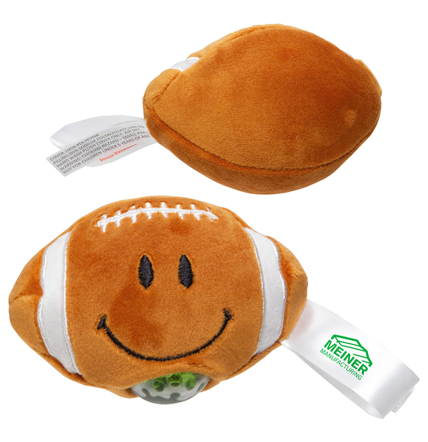 Balle anti-stress en peluche 
