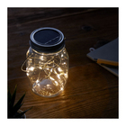Lanterne solaire style Pot Mason