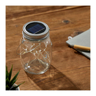 Lanterne solaire style Pot Mason