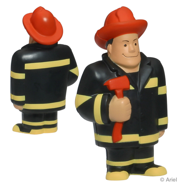 balle anti-stress : pompier