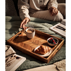 Planche de service en bois d