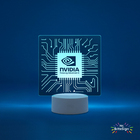 Enseigne LED en acrylique mr.BriteSign - Format Régulier