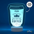 Enseigne LED en acrylique mr.BriteSign - Format Grand