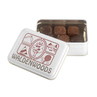 boîte métallique avec friandises (saveurs variées)