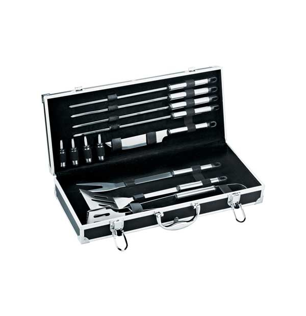 coffret d'ustensiles à bbq (13 pièces)