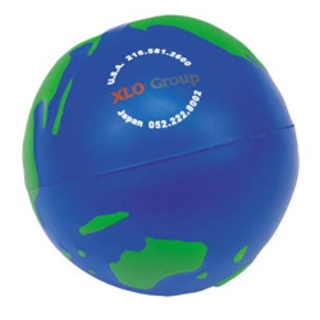 PI-004 balle anti-stress : planète terre