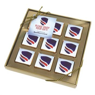 PJL-5331 boîte de neuf chocolats carrés